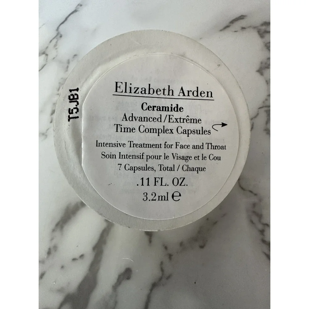 Elizabeth Arden Ceramide Advanced/Extreme Time Complex Capsules .11oz‎ x2. New